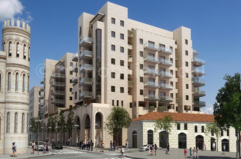 Penthouse 3 Rooms Jerusalem City center 144-IBL-479