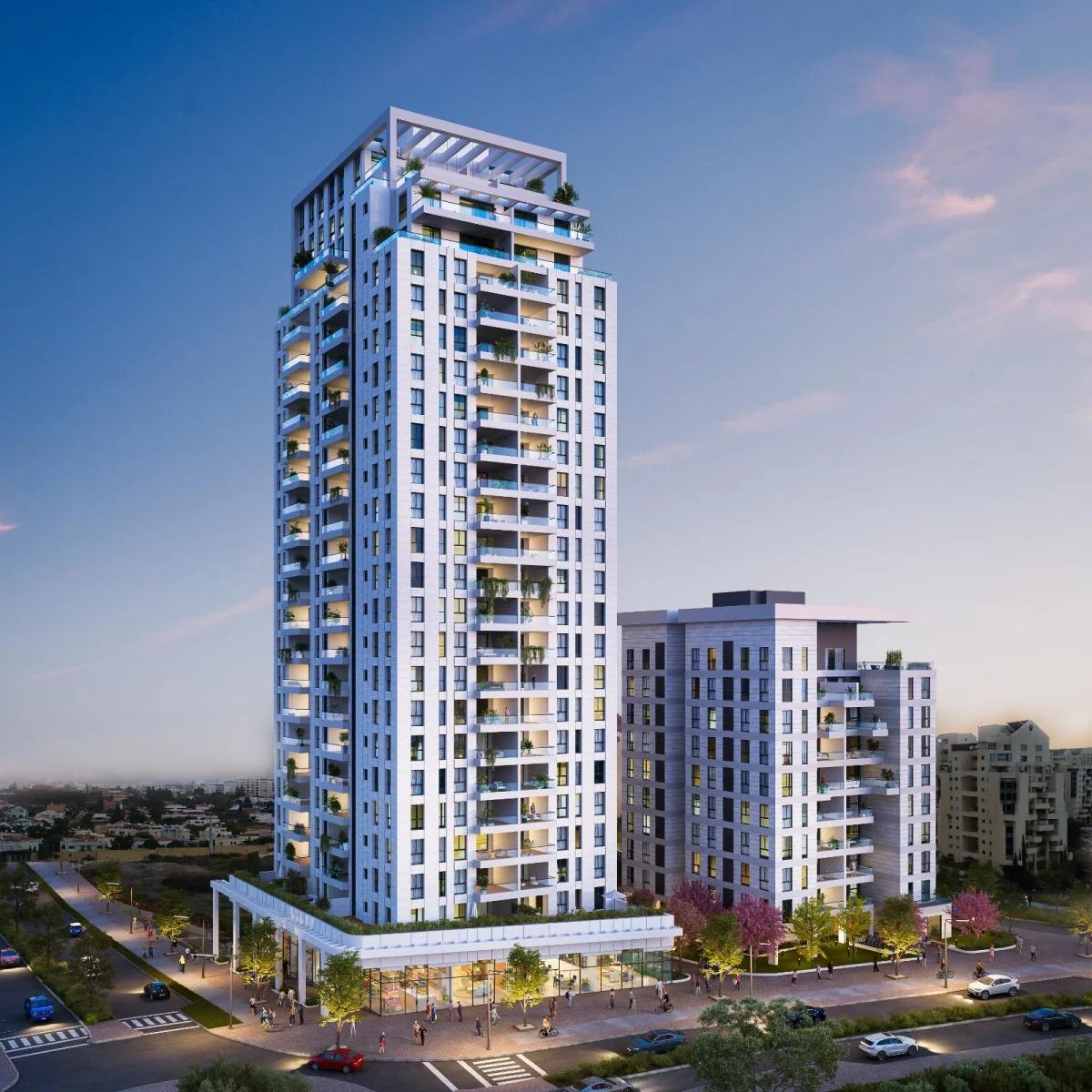 NEW PROJECT IN GIVAT SHMUEL: A LOCATION THAT MAKES THE DIFFERENCE