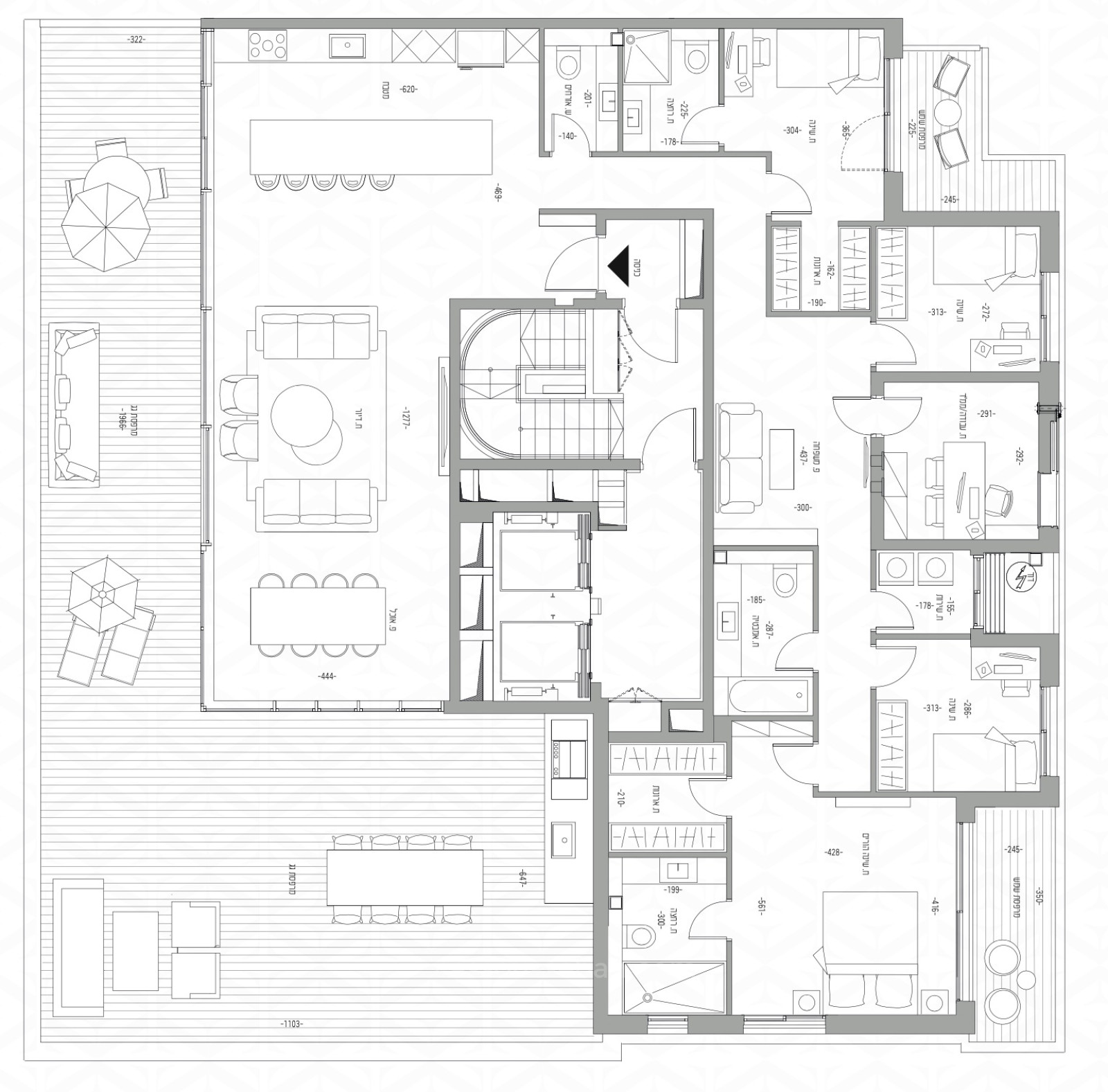 Apartment 5 Rooms Herzliya Galil Yam 144-IBL-666