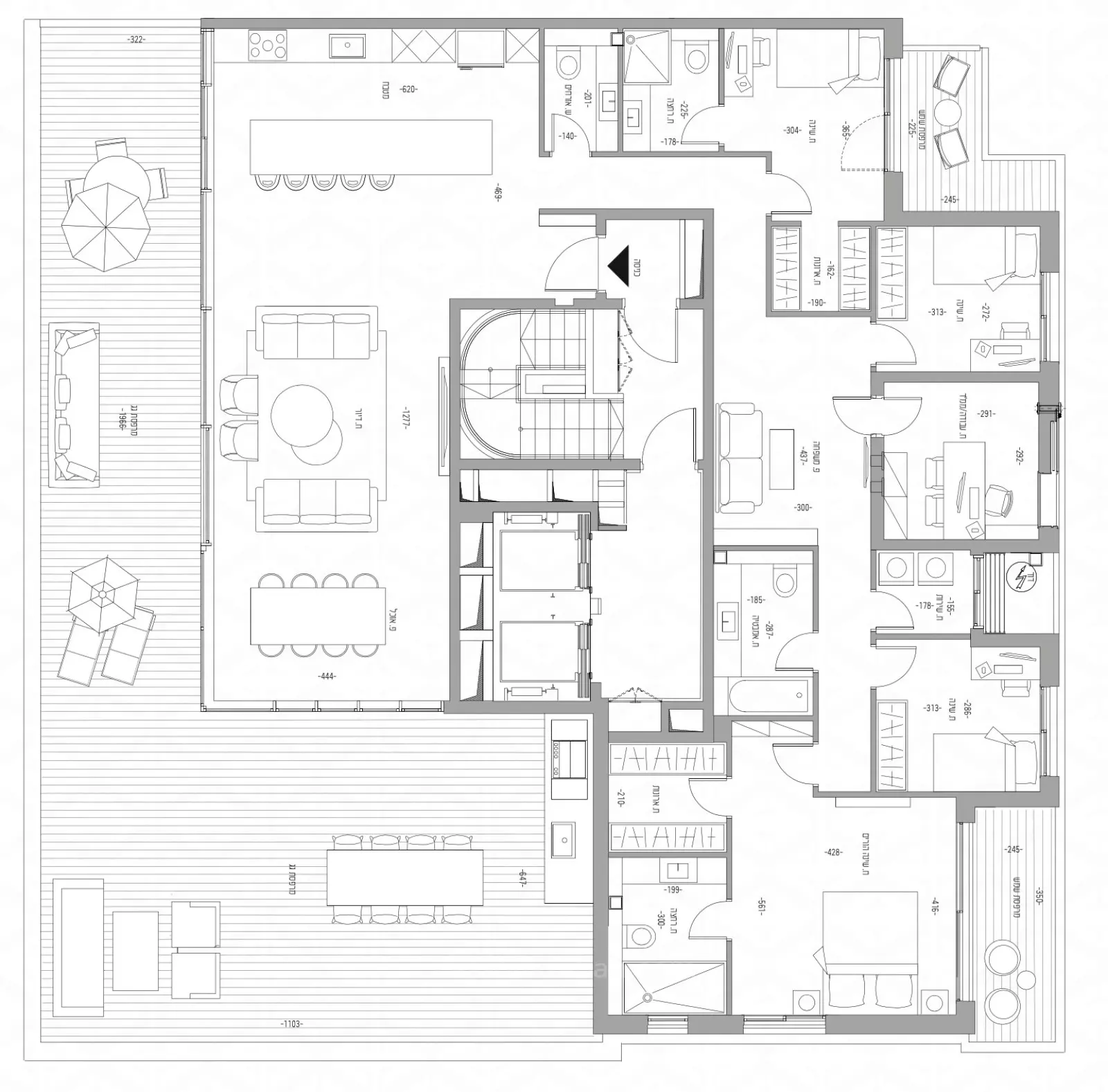 Apartment 5 rooms Herzliya Galil Yam 144-IBL-666