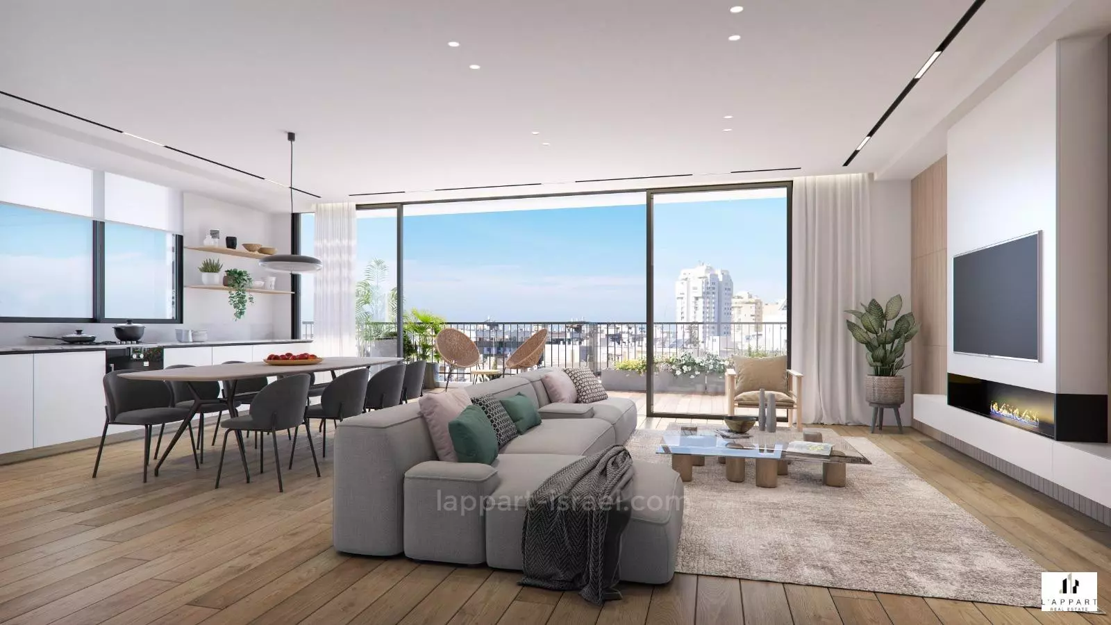 Mini-Penthouse 5 rooms Tel Aviv tel aviv north 175-IBL-3337