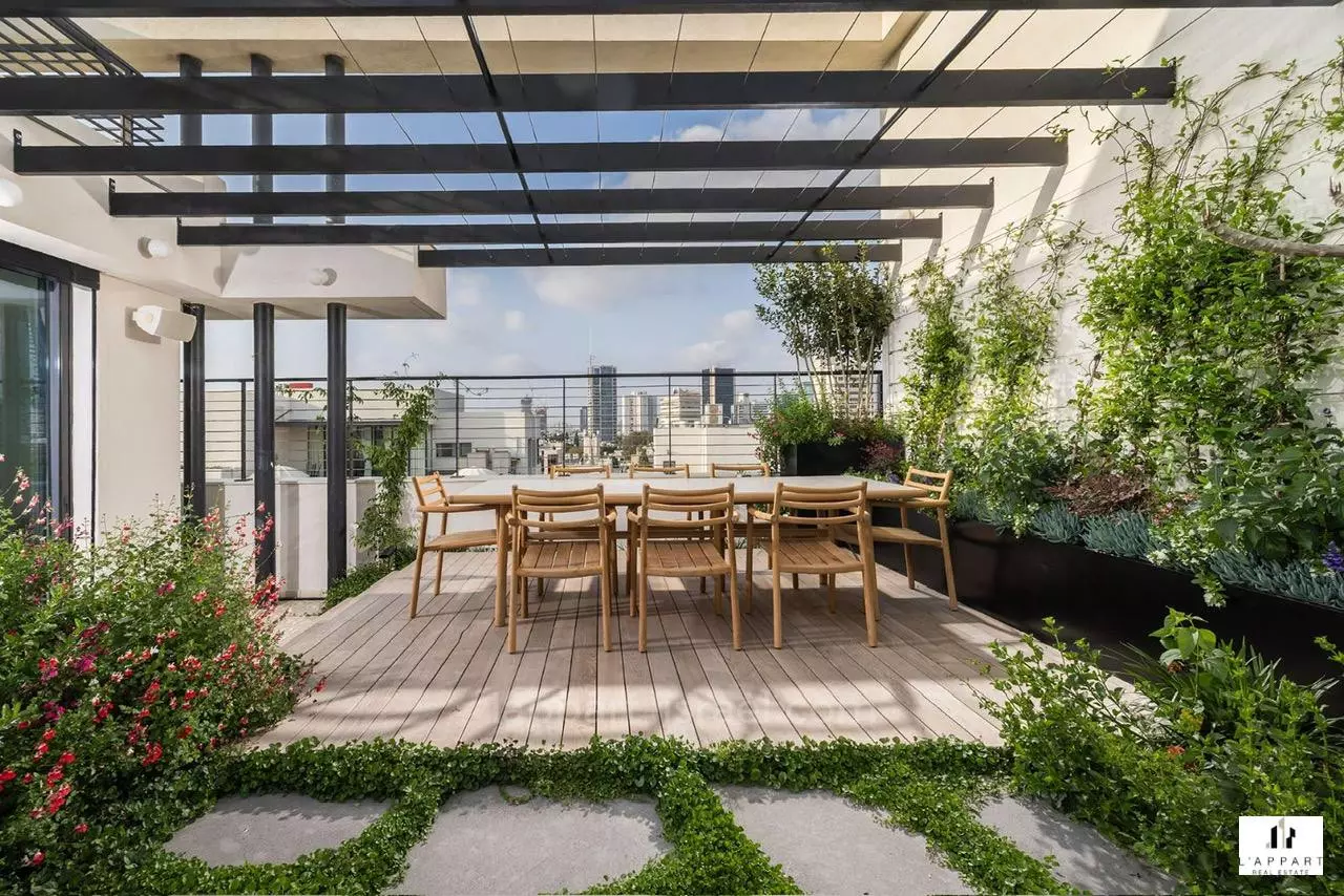 Duplex-Penthouse 4 rooms Tel Aviv Lev Tel-Aviv 175-IBL-3374