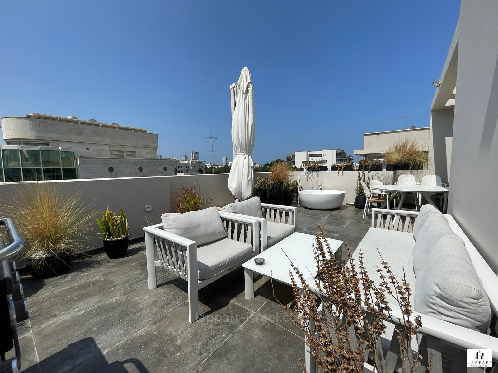 Duplex-Penthouse 3 Rooms Tel Aviv Lev Tel-Aviv 175-IBL-3389