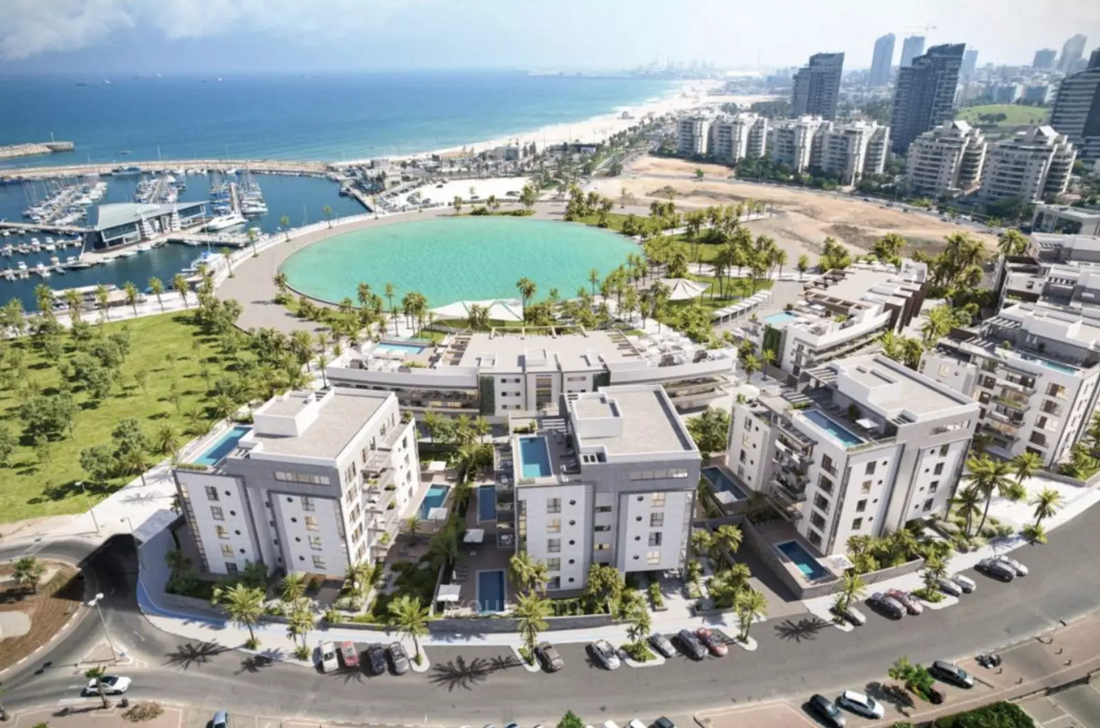 Apartment 4 rooms Ashdod Marina 210-IBL-1987