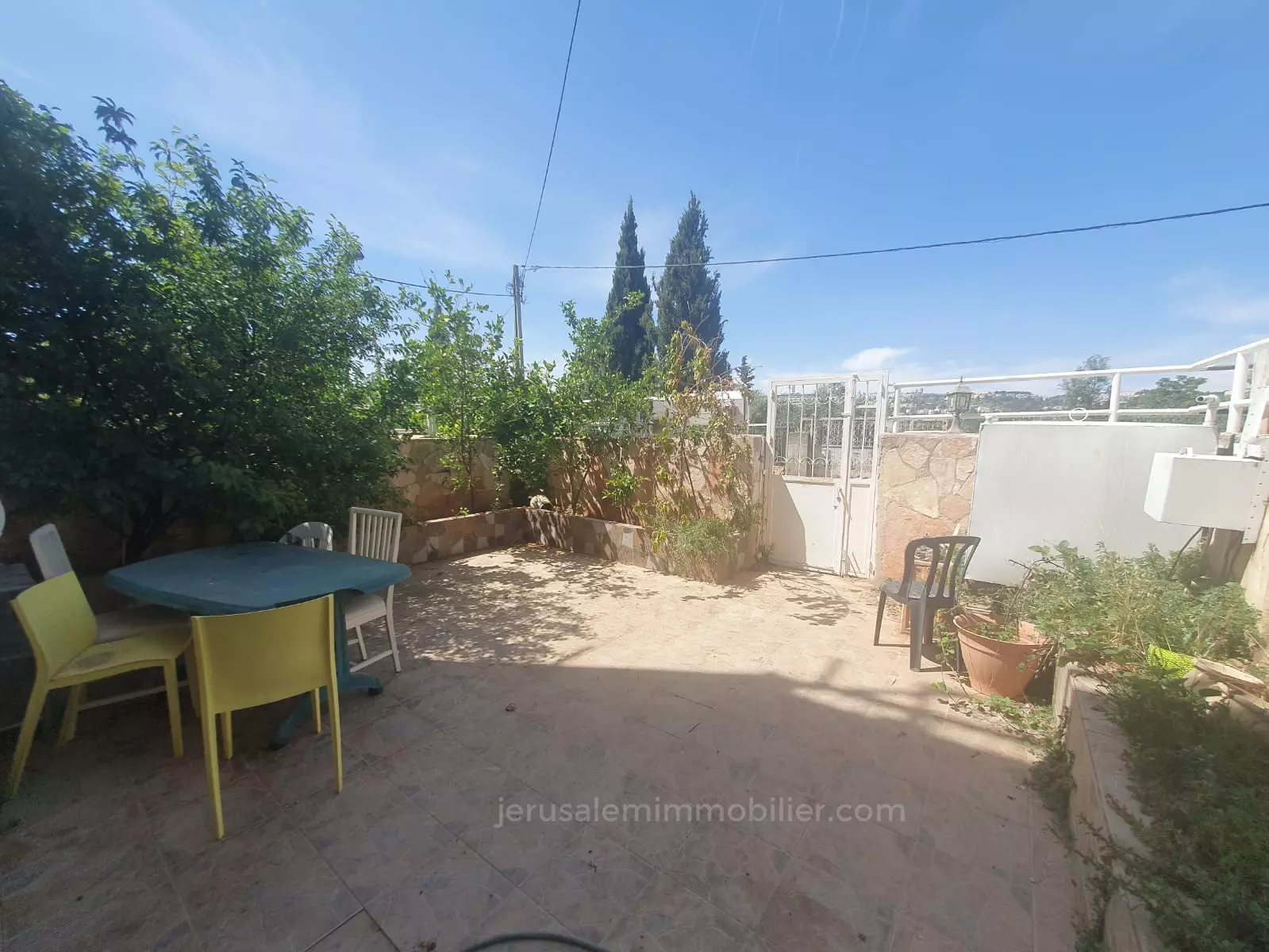 Cottage 5.5 rooms Jerusalem Katamon 226-IBL-1786