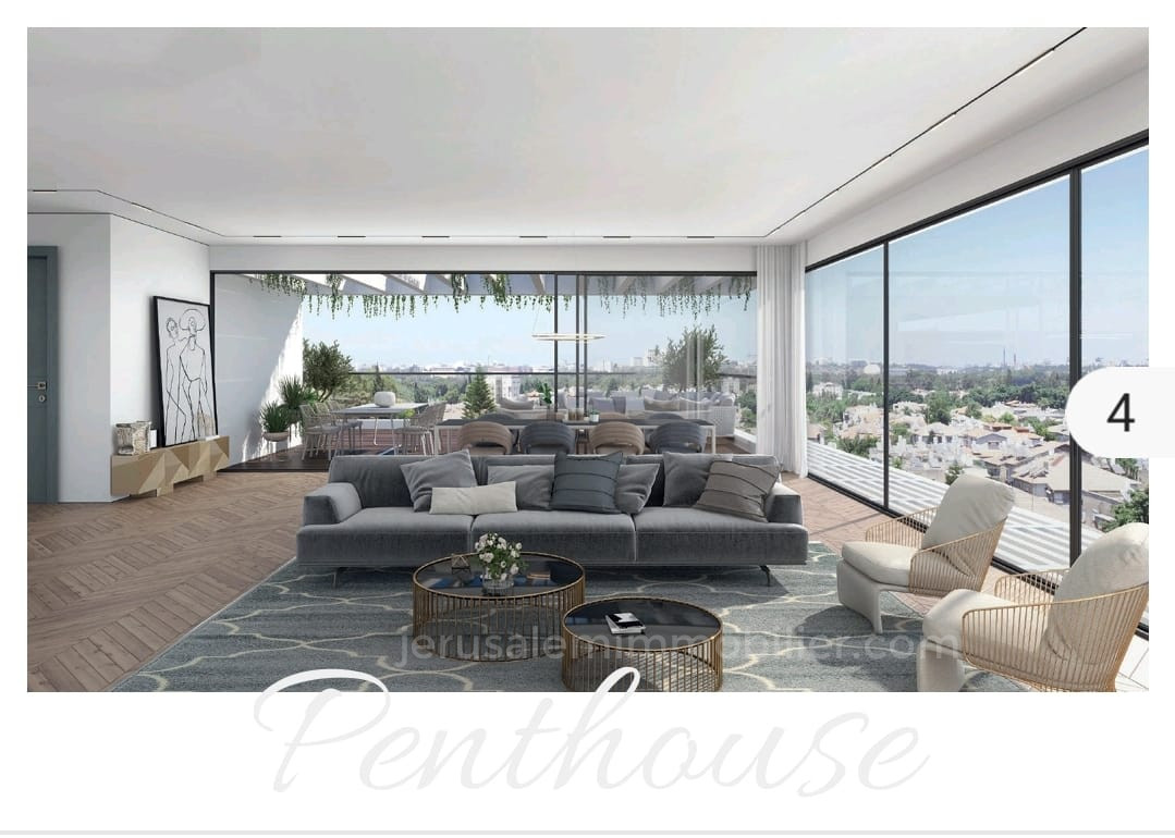 Penthouse 5 Rooms Tel Aviv Kikar Hamedina 226-IBL-1854