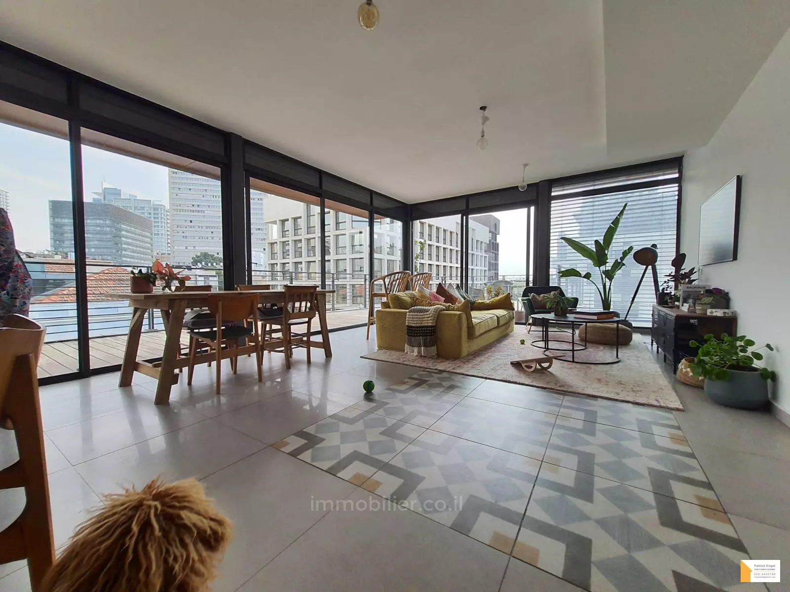 Penthouse 4 rooms Tel Aviv Lev Tel-Aviv 232-IBL-3590