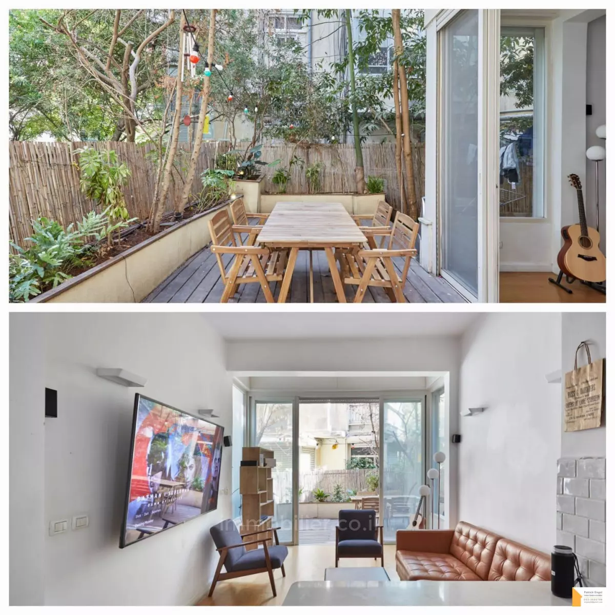 Ground floor 3 rooms Tel Aviv tel aviv 232-IBL-3606