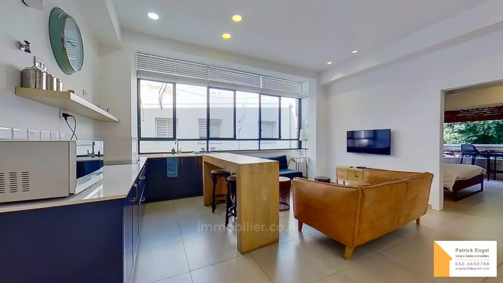 Apartment 3 rooms Tel Aviv quarter of the sea 232-IBL-3655