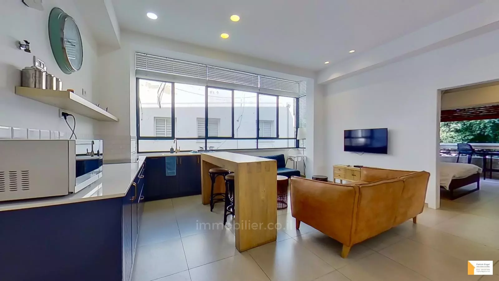 Apartment 3 rooms Tel Aviv quarter of the sea 232-IBL-3655