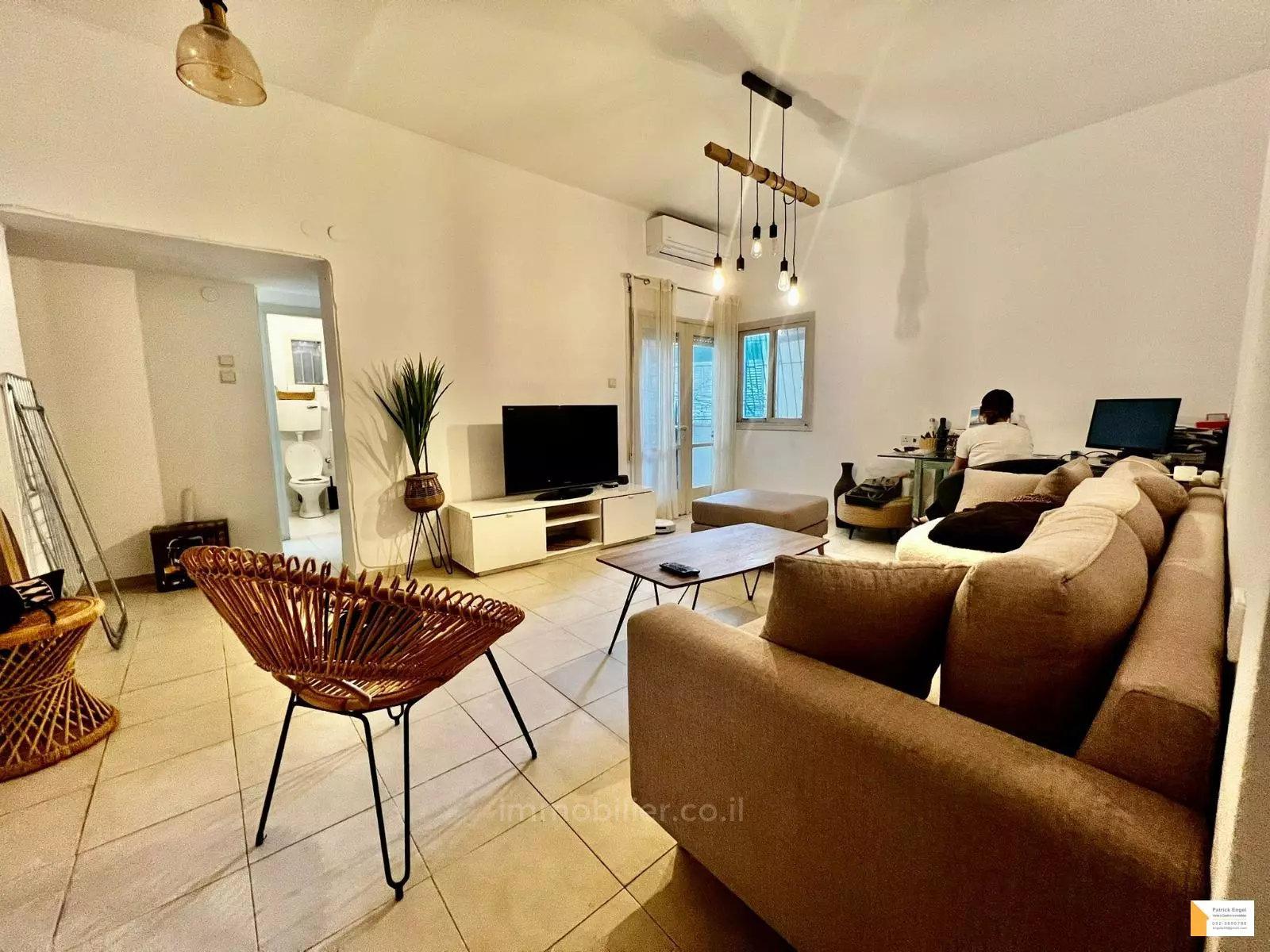 Apartment 2 rooms Tel Aviv quarter of the sea 232-IBL-3685