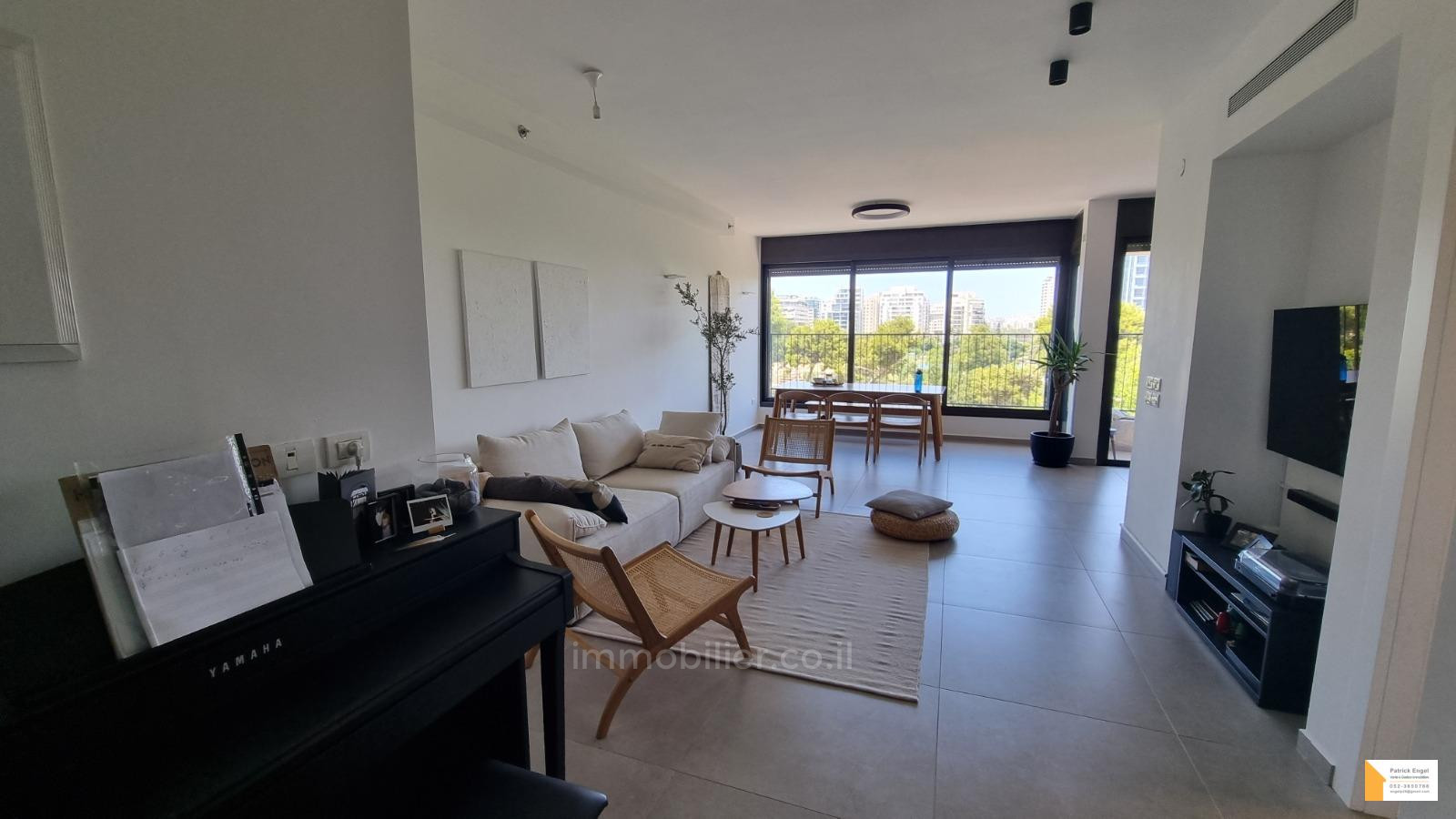 Apartment 3.5 Rooms Tel Aviv Bavli 232-IBL-3823