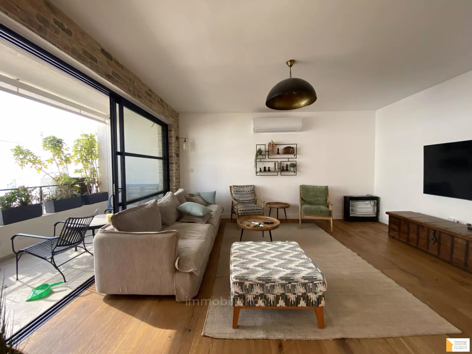  3 rooms Tel Aviv quarter of the sea 232-IBL-3865