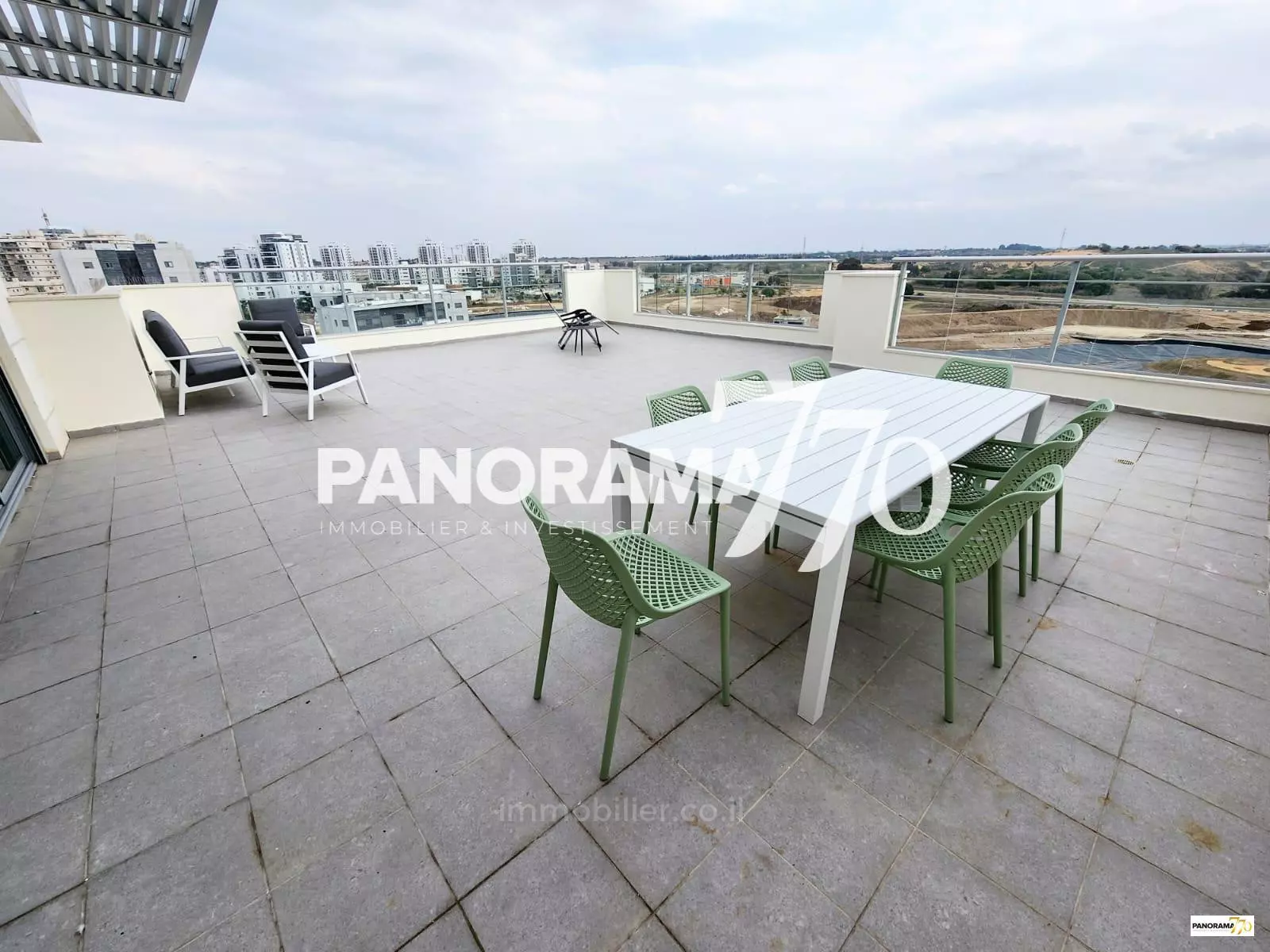 Penthouse 5 rooms Ashkelon Agamim 233-IBL-1389