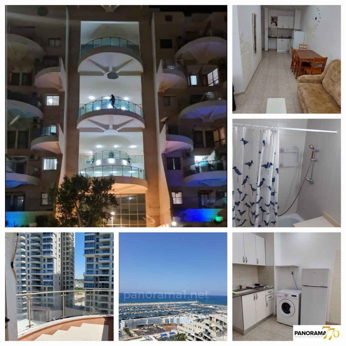 Apartment 2 Rooms Ashkelon Marina 233-IBL-1492