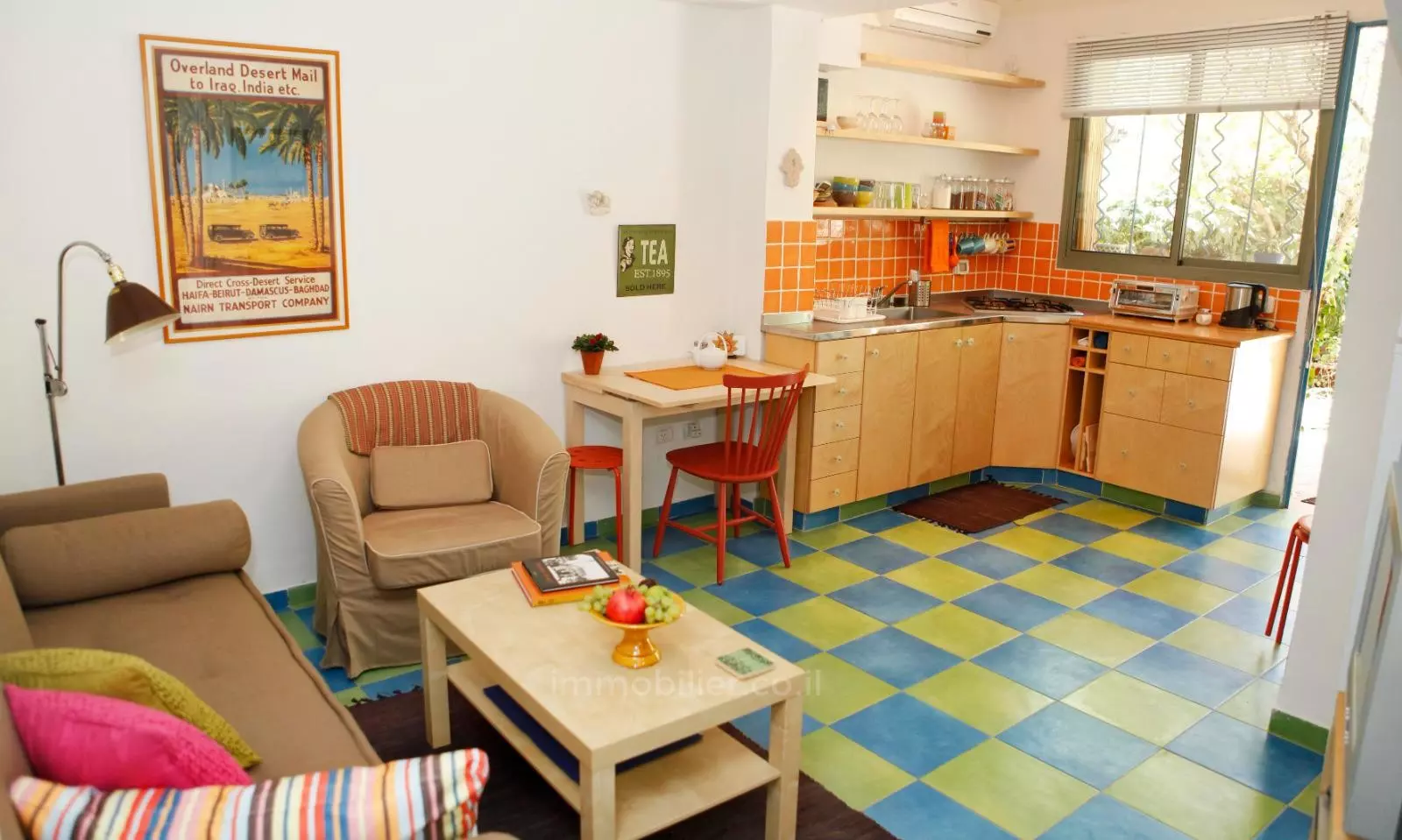 Ground floor 2 rooms Jerusalem Mochava Germanit 245-IBL-1774