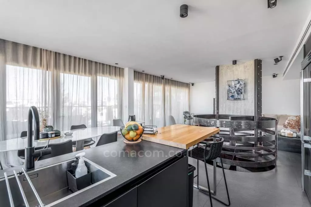 Duplex-Penthouse 5 rooms Tel Aviv Shenkin 342-IBL-6210