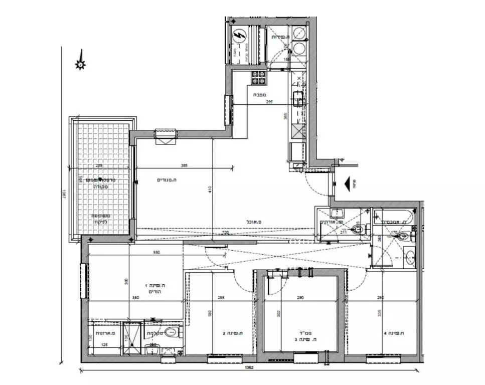 Apartment 4 rooms Netanya Netanya 342-IBL-6237