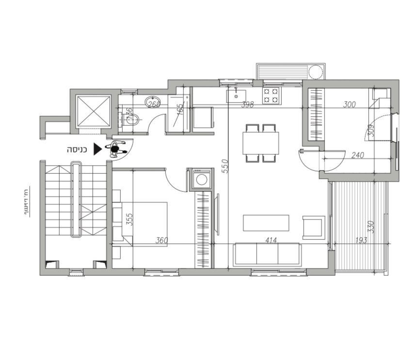 Apartment 3 Rooms Tel Aviv Dizengof 342-IBL-6608