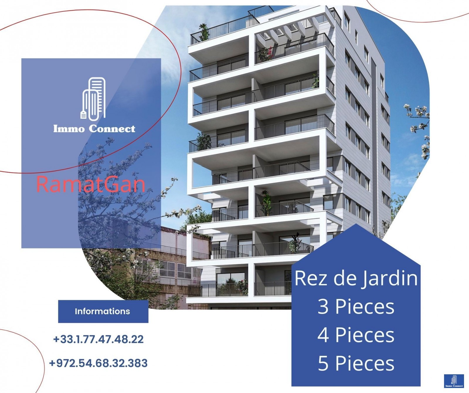 Apartment 4 Rooms Ramat Gan Ramat gan 440-IBL-339