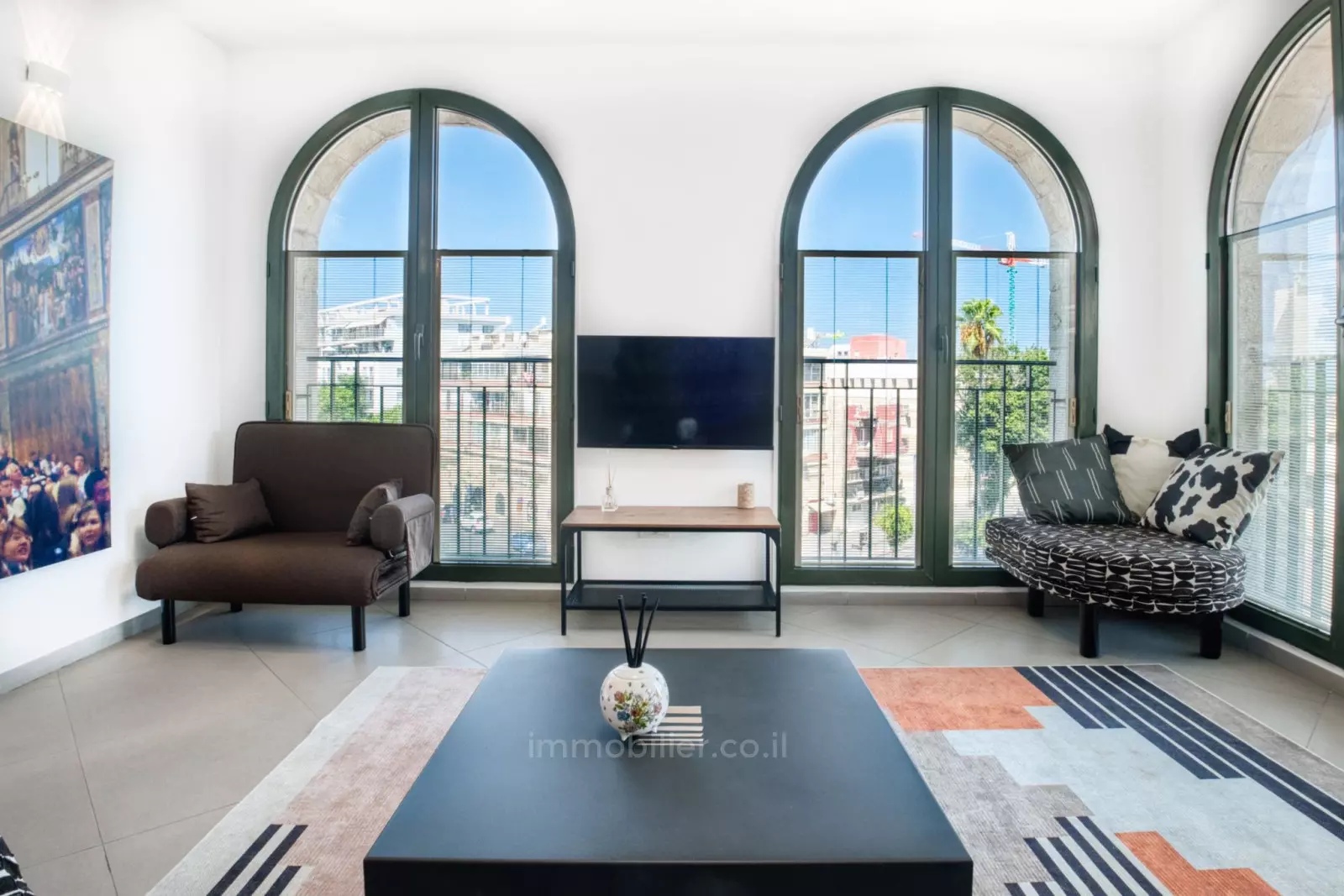 Duplex 3 Rooms Tel Aviv Old Yaffo 457-IBL-1326