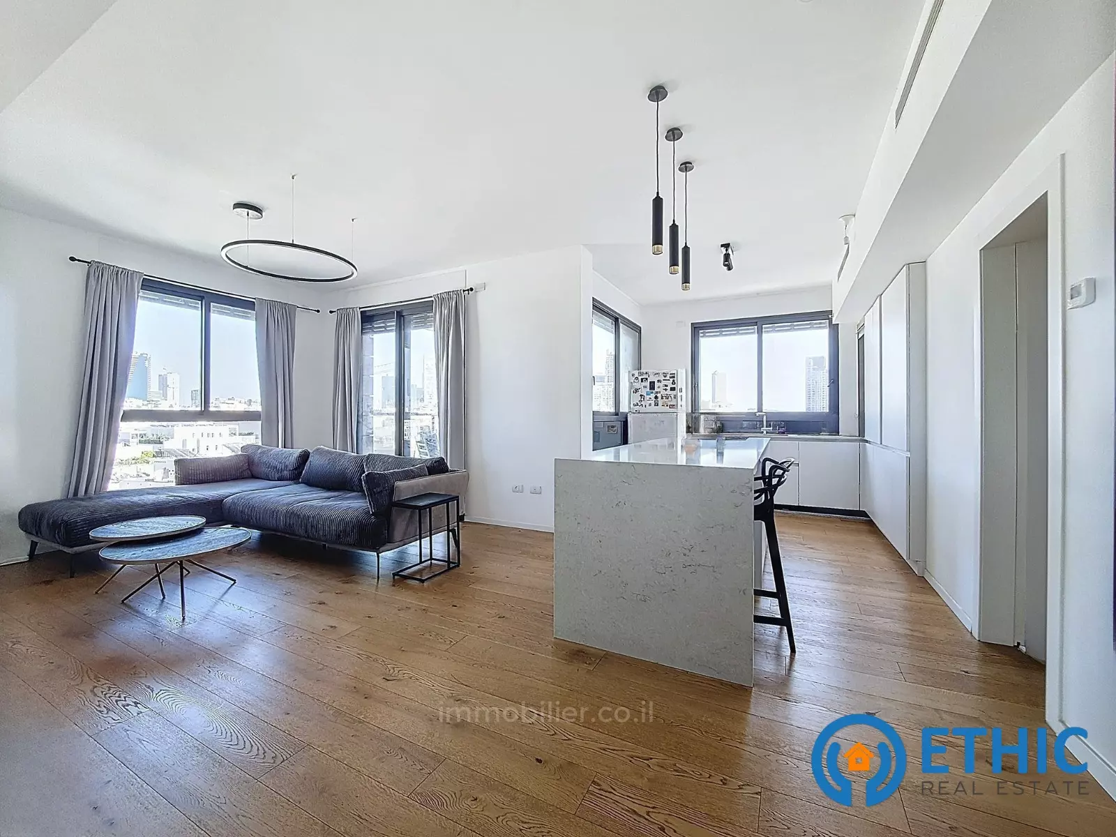 Apartment 3 Rooms Tel Aviv City center 457-IBL-1369