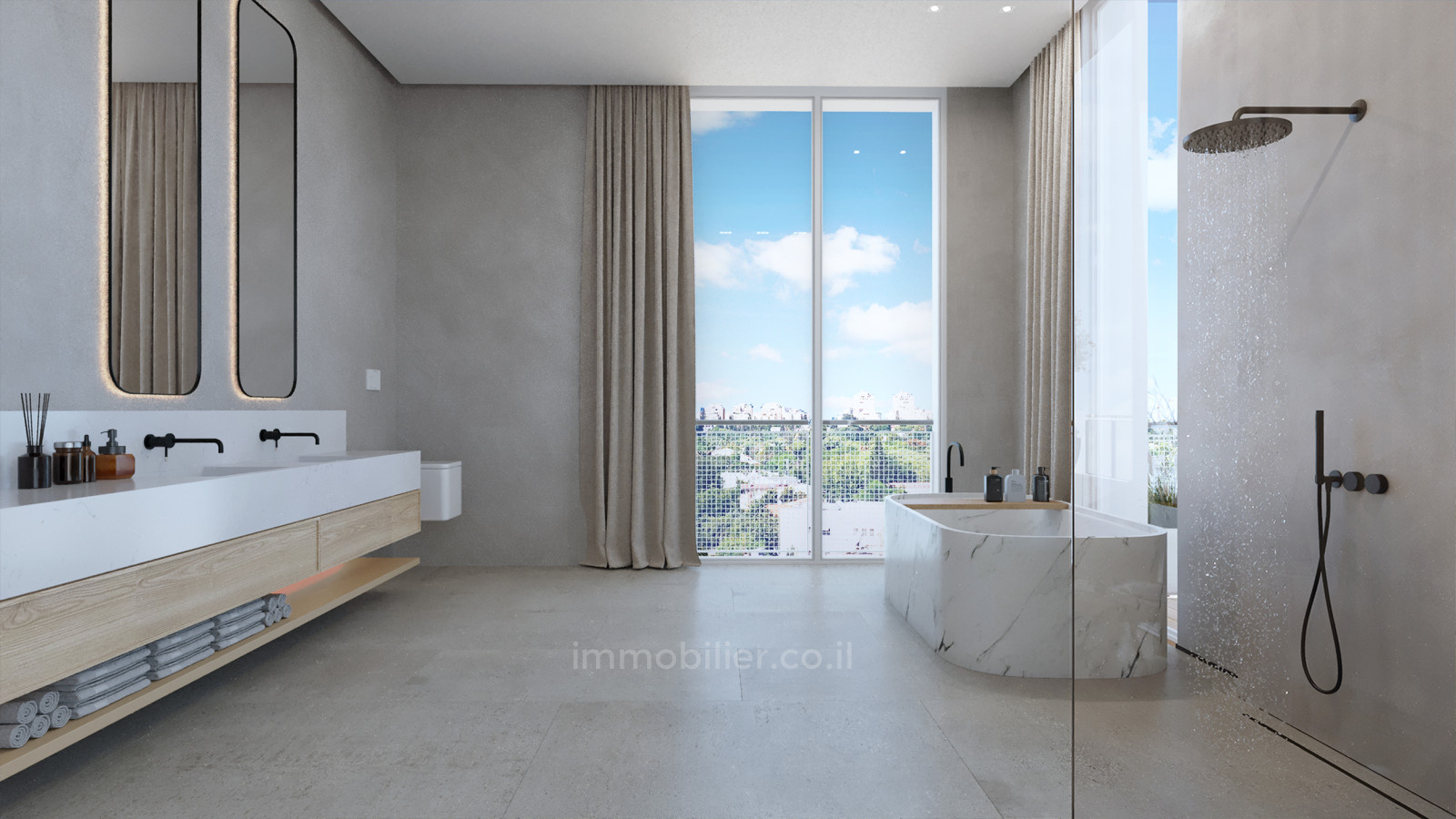 Mini-Penthouse 6 Rooms Tel Aviv Bavli 601-IBL-12