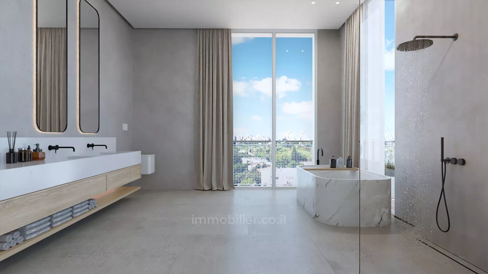 Mini-Penthouse 6 rooms Tel Aviv Bavli 601-IBL-12