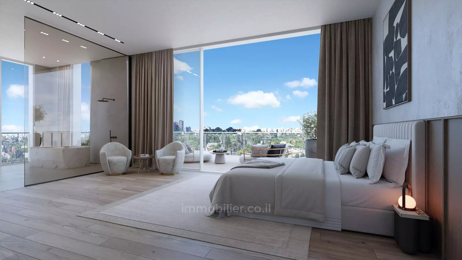 Mini-Penthouse 6 rooms Tel Aviv Bavli 601-IBL-12