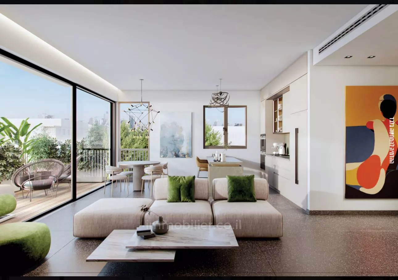 Penthouse 4 Rooms Tel Aviv Yehouda hamakaby 601-IBL-39