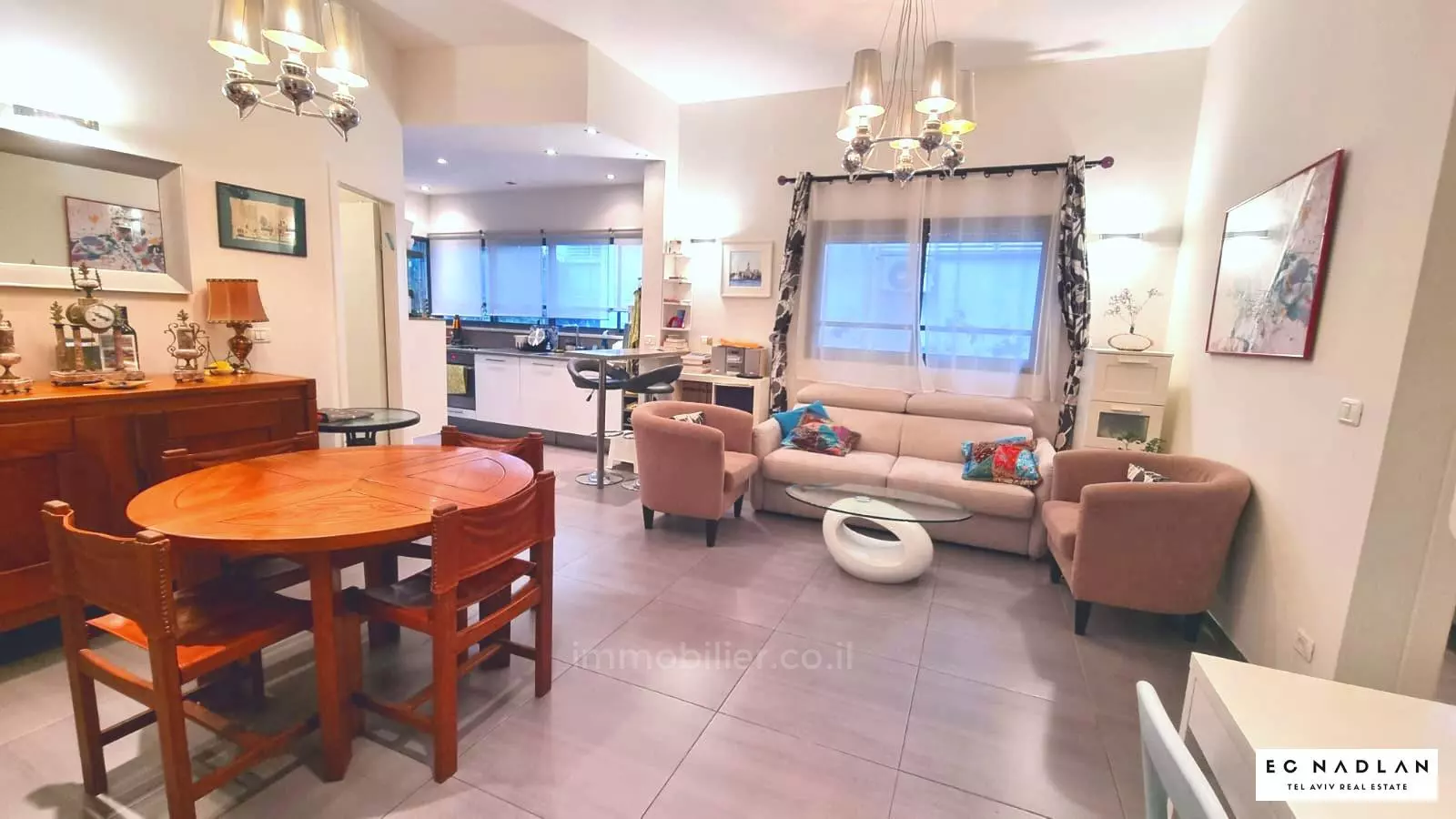 Apartment 3 Rooms Tel Aviv South Sea Quarter 83-IBL-2545